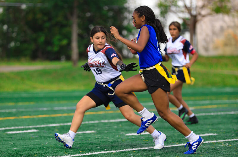 Girls_FlagFootball Cushman Girls Flag Football