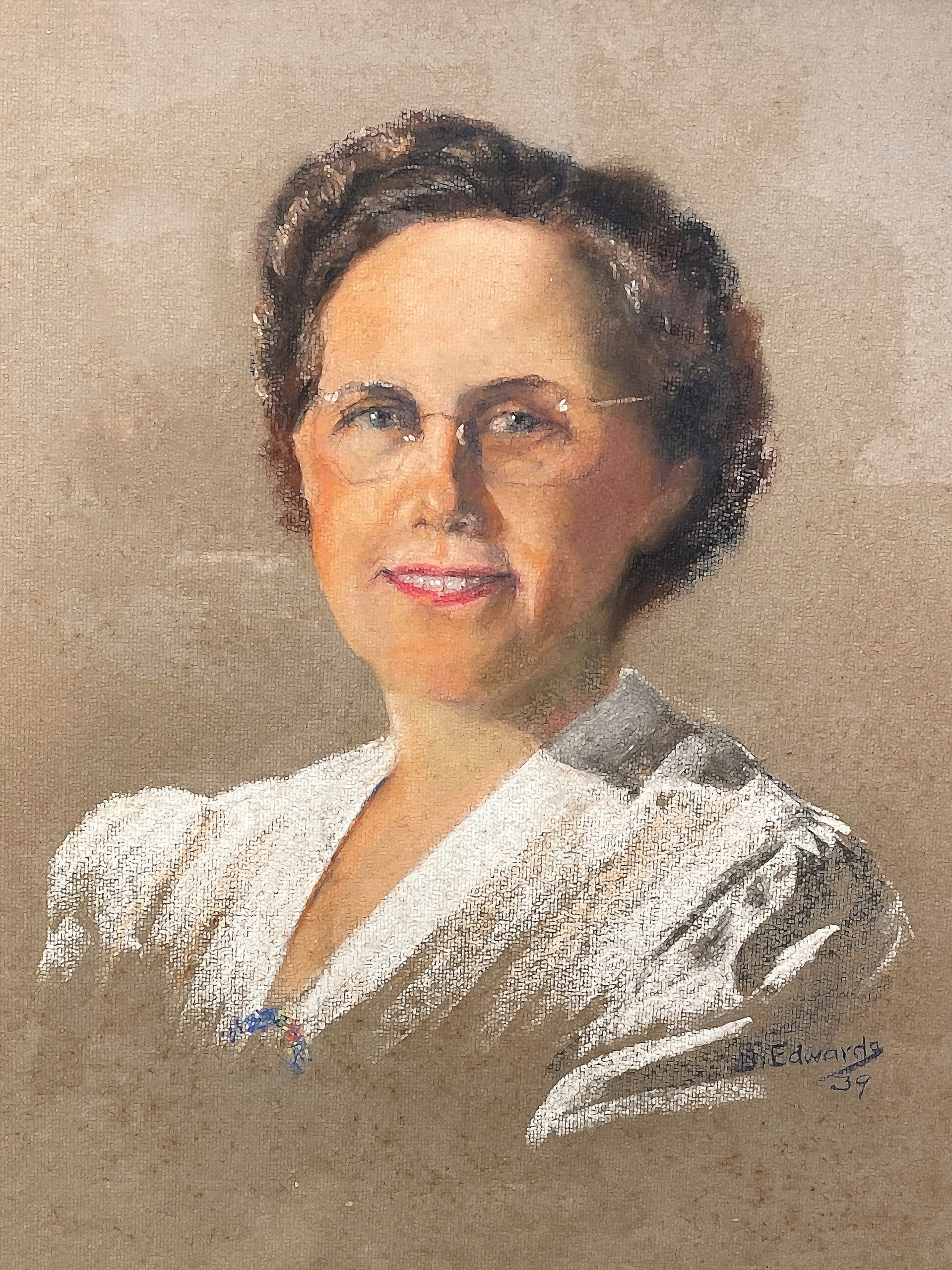 Painting of Dr. Laura Cushman